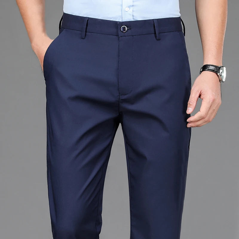 Quick-Dry Smart Stretch Trousers