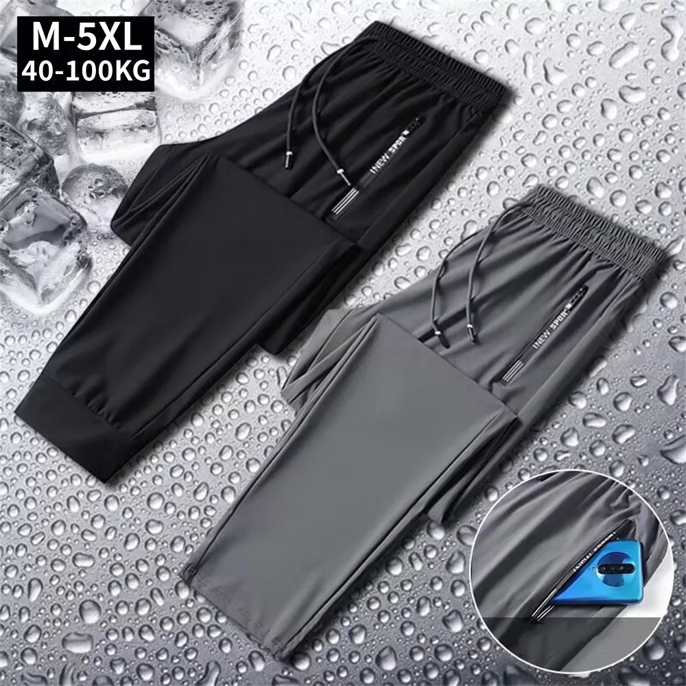 New Men Casual Pants Fitness Sportswear