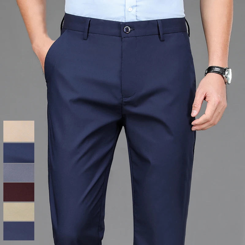 Quick-Dry Smart Stretch Trousers